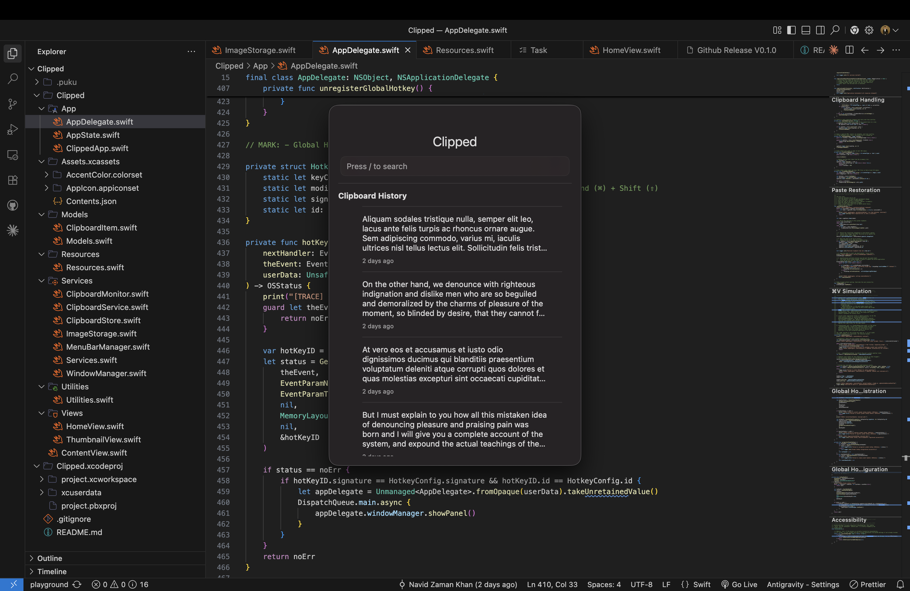 Clipped
